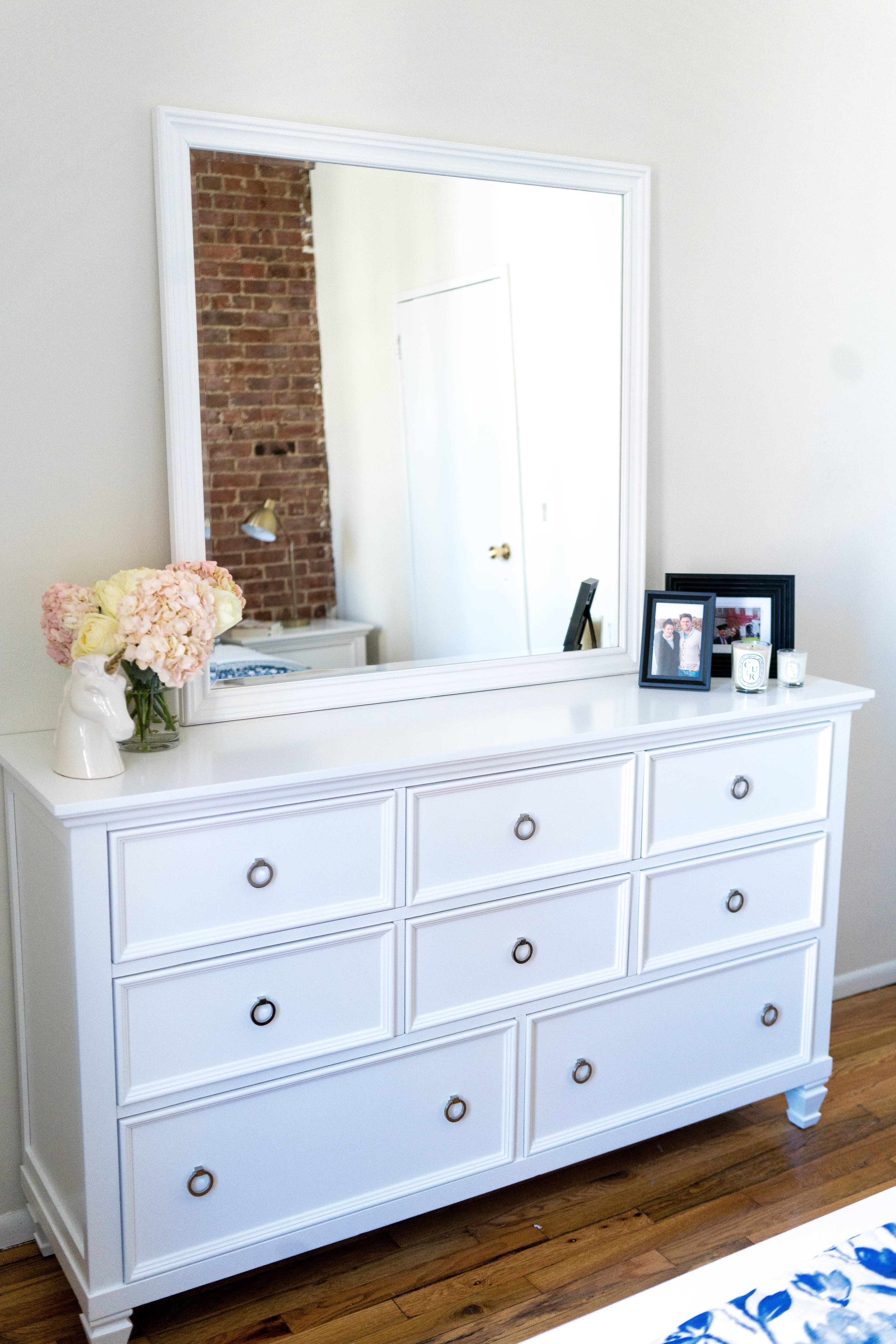 White bedroom furniture